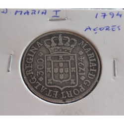 D. Maria I - 300 Réis -...
