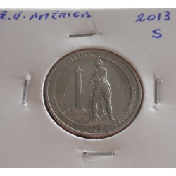 E. U. América - 1/4 Dollar...