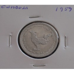 Camboja - 10 Sen - 1959