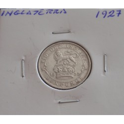Inglaterra - 6 Pence - 1927...