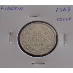 Libéria - 25 Cents - 1969 -...