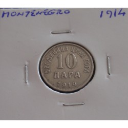 Montenegro - 10 Para - 1914