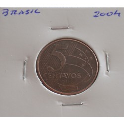 Brasil - 5 Centavos - 2004