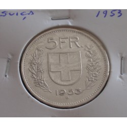 Suiça - 5 Francs - 1953 -...