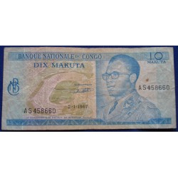 Rep. Dem. Congo - 10 Makuta...