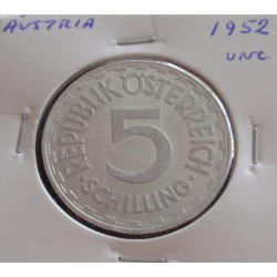 Áustria - 5 Schilling -...