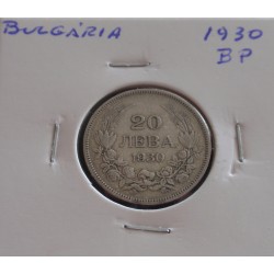Bulgária - 20 Leva - 1930...