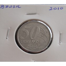 Brasil - 50 Centavos - 2010