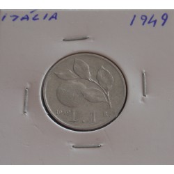 Itália - 1 Lira - 1949