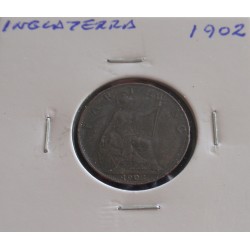 Inglaterra - 1 Farthing - 1902