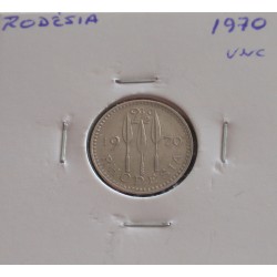 Rodésia - 2 1/2 Cents -...
