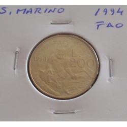 S. Marino - 200 Lire - 1994...