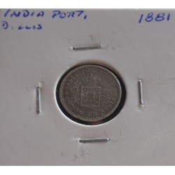 India - D. Luis - 1/8 Rupia...