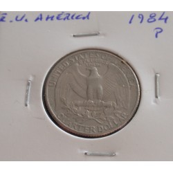 E. U. América - 1/4 Dollar...