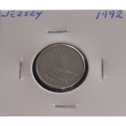 Jersey - 5 Pence - 1992