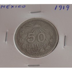 México - 50 Centavos - 1919...