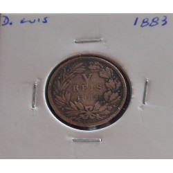 D. Luis - V Réis - 1883