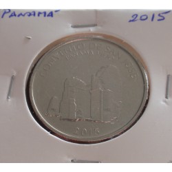 Panamá - 1/2 Balboa - 2015