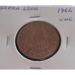 Serra Leoa - 1 Cent - 1964...