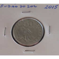Sudão do Sul - 50 Piastres...
