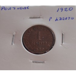 Portugal - 1 Centavo - 1920...