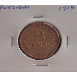 Portugal - 2 Centavos - 1918