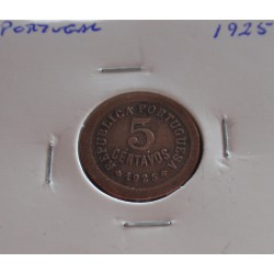Portugal - 5 Centavos - 1925