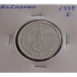 Alemanha - 2 Mark - 1939 F...