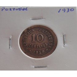 Portugal - 10 Centavos - 1930