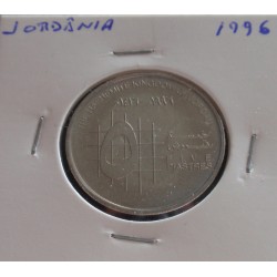 Jordânia - 5 Piastres - 1996