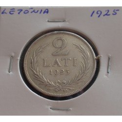 Letónia - 2 Lati - 1925 -...