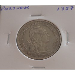 Portugal - 1 Escudo - 1957