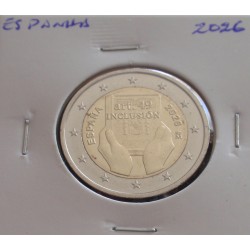 Espanha - 2 Euro - 2026 -...