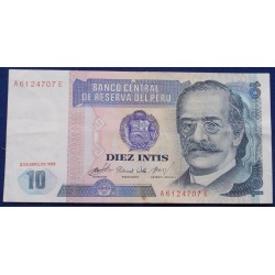 Peru - 10 Intis - 1985