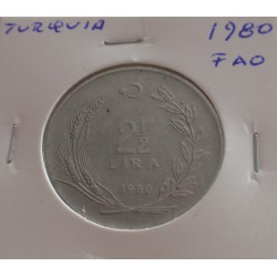 Turquia - 2 1/2 Lira - 1980...