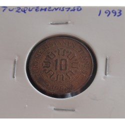 Turquemenistão - 10 Tenge -...