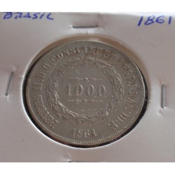 Brasil - 1000 Réis - 1861 -...