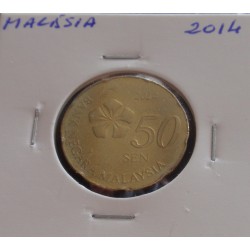 Malásia - 50 Sen - 2014