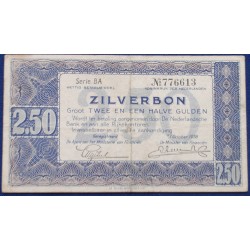 Holanda - 2,50 Gulden - 1938