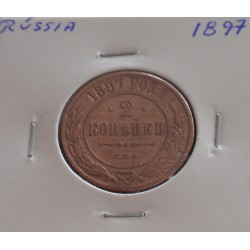 Rússia - 2 Kopeks - 1897