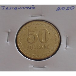 Tajiquistão - 50 Drams - 2020