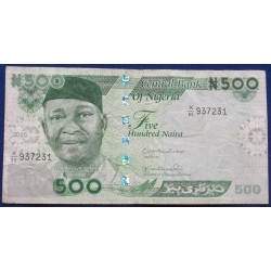 Nigéria - 500 Naira - 2025