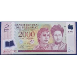 Paraguai - 2000 Guaranies -...