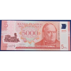 Paraguai - 5000 Guaranies -...