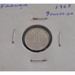 França - 1 Centime - 1969 (...