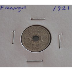 França - 5 Centimes - 1921