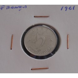França - 5 Centimes - 1961