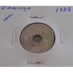 França - 10 Centimes - 1923...