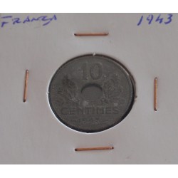 França - 10 Centimes - 1943