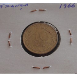 França - 10 Centimes - 1966